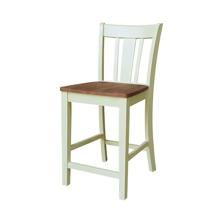 International Concepts San Remo Counter Height Stool - 24in Seat Height S79-102
